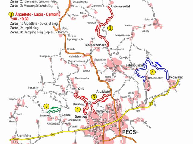 Érkezik az 59. Mecsek Rallye: mutatjuk a programot és az útlezárásokat